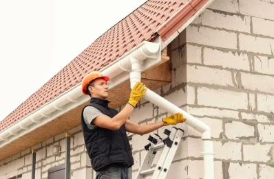 Pose et remplacement de gouttières à Reipertswiller